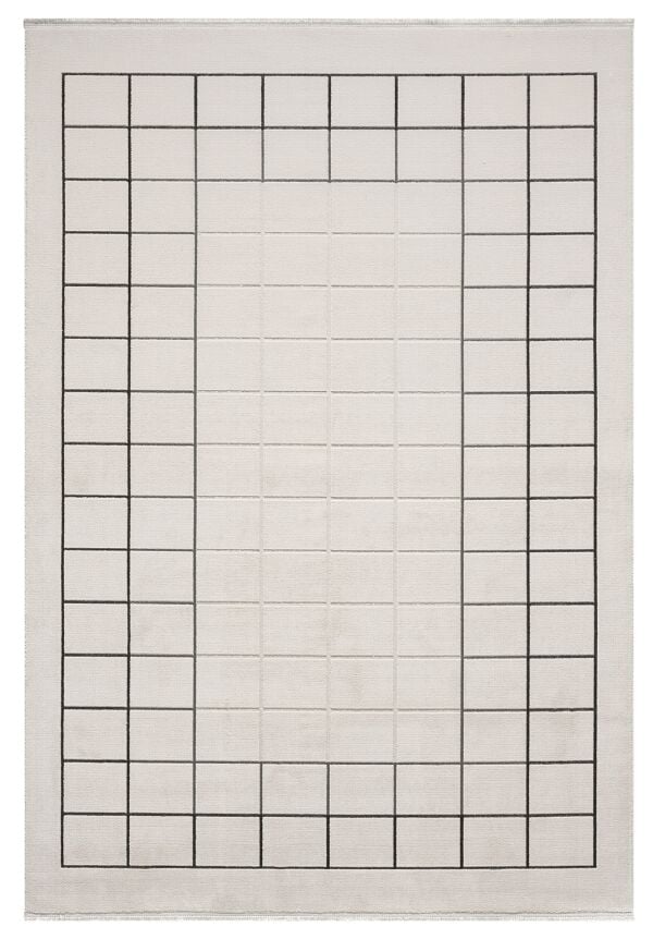 Sanat Halı Cover 4079 Gri Modern Şık Yumuşak Dokulu Salon ve Oturma Odası Halısı