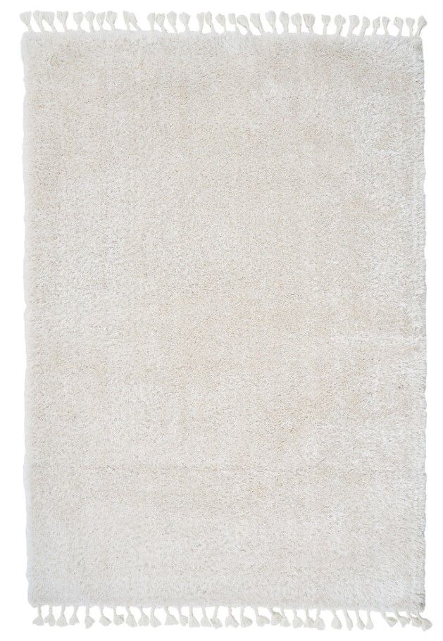 Dolce Vita Halı Puffy 283 White Shaggy