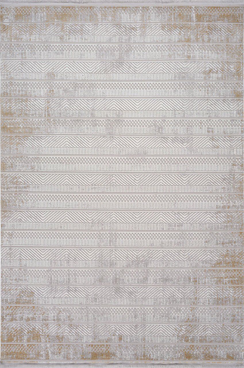 Artemis Halı Karizma 2811G Gold Krem Polyester Oturma Odası ve Salon Halısı