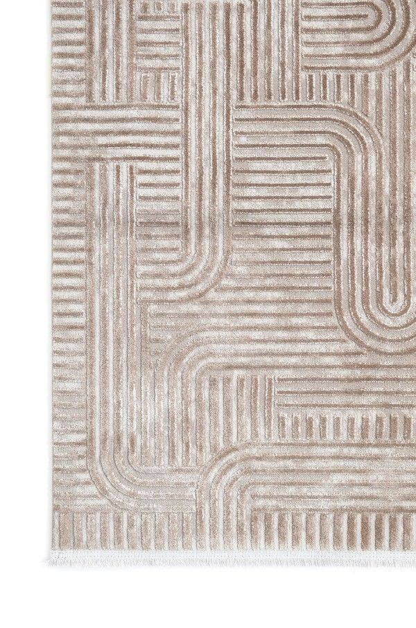 eHalıcım Lily LA15A Modern Oturma Odası Akrilik Kolay Temizlenebilir Halı