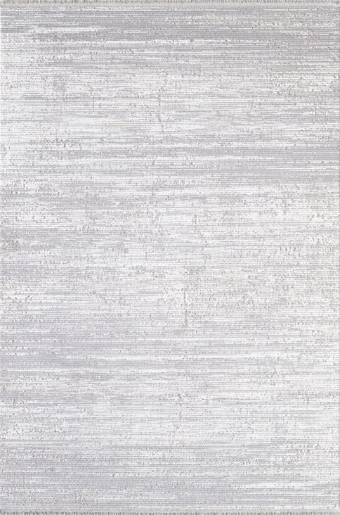 Artemis Halı Runner 5006A Gri Kemik Akrilik Saçaklı Modern Oturma Odası ve Salon Halısı