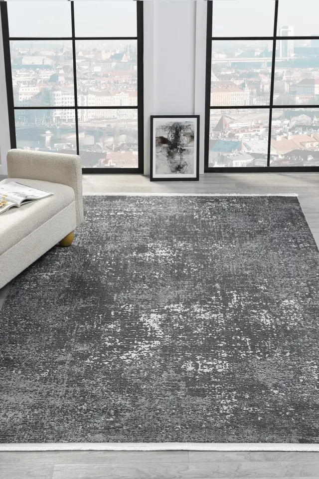 Seyran Halı Evita 6001 Antrasit Yolluk