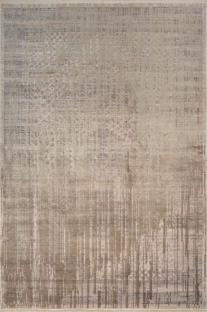 Elexus Halı Diamond 3845 Akrilik Viskon Pamuk Taban Eskitme Desenli Şık Halı