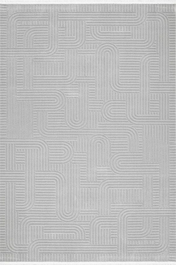 eHalıcım Lily LA16A Modern Oturma Odası Akrilik Kolay Temizlenebilir Halı