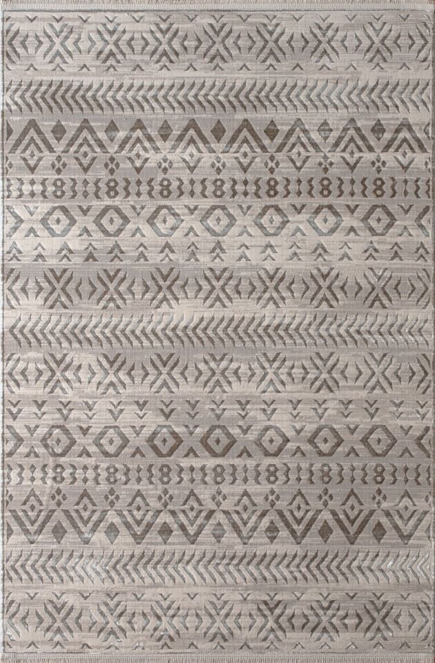 Artemis Halı Gina 03079A Krem Gri Yumuşak Dokulu Salon Koridor Mutfak Yatak Odası Halısı