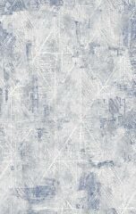 Artemis Halı Artex 2509C Mavi Krem Akrilik Dokuma Taban Modern Şık Oturma Odası ve Salon Halısı