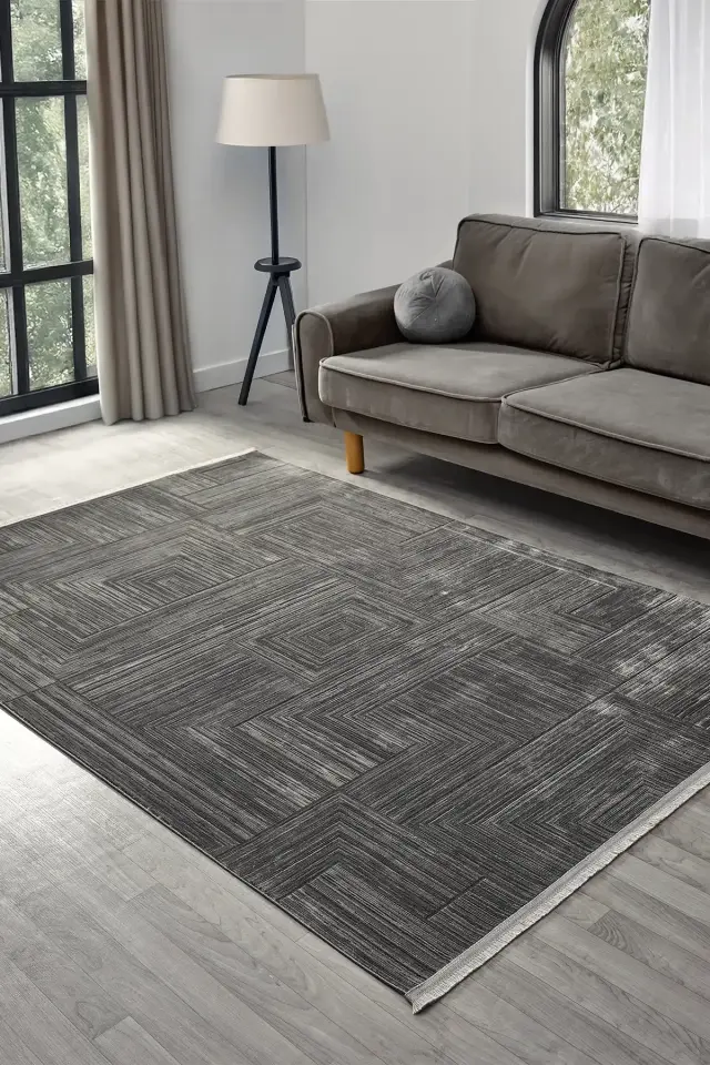 Seyran Halı Gusto 902 Antrasit Yolluk