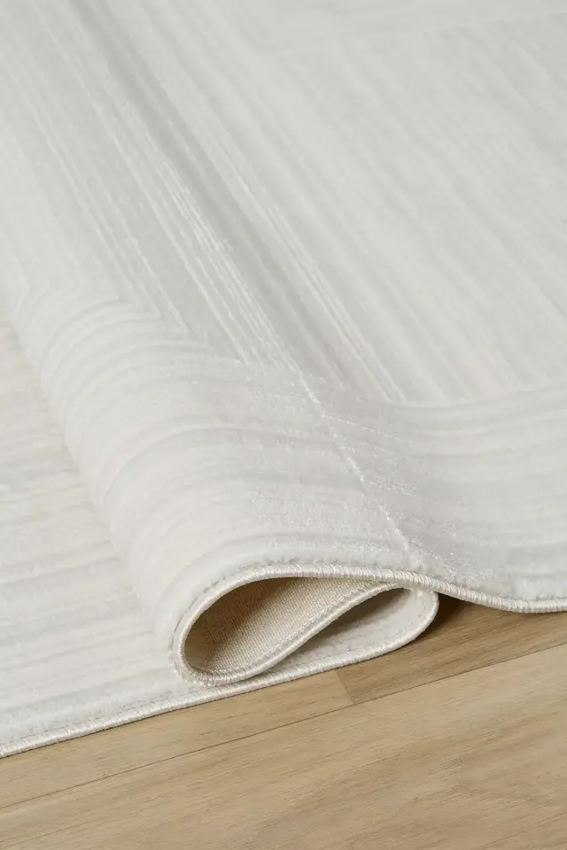 Seyran Halı Gusto 902 Beyaz Yolluk