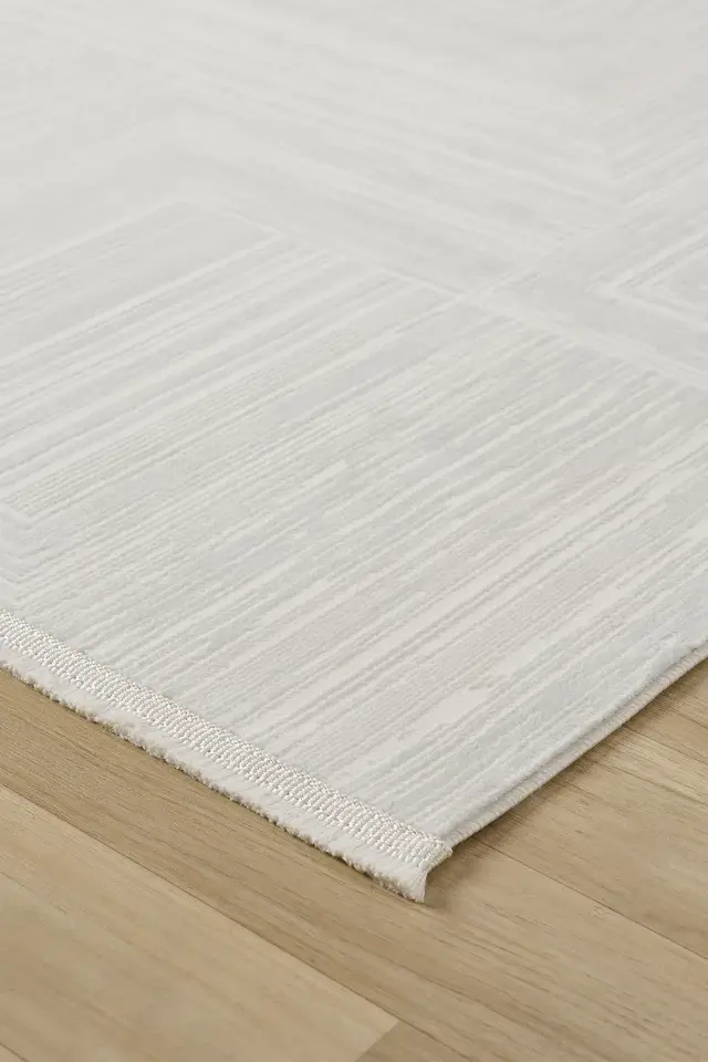 Seyran Halı Gusto 902 Beyaz Yolluk