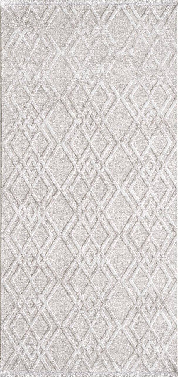 Artemis Halı Samoa 6440B Bej Krem Akrilik Modern Oturma Odası ve Salon Halısı