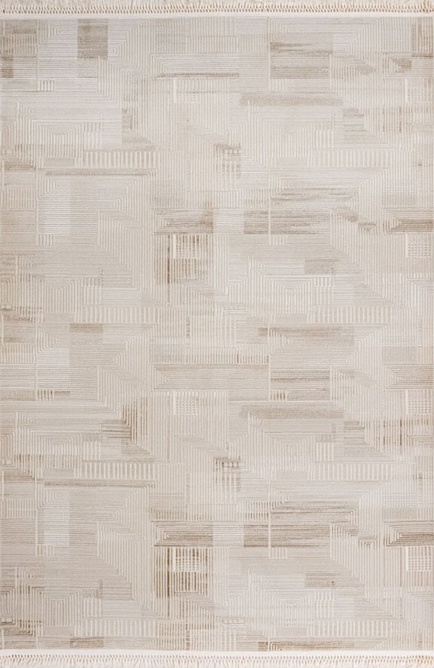 Luxess Halı Olivya 1083 Bej Akrilik Yüksek Kaliteli Modern Şık Halı