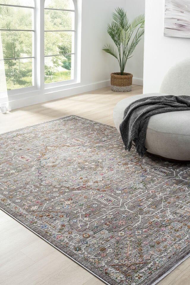 Seyran Halı Monde Multi 803 Etnik Desen Dokuma Taban Polyester Klasik Şık Halı