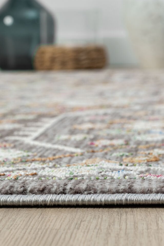 Seyran Halı Monde Multi 803 Etnik Desen Dokuma Taban Polyester Klasik Şık Halı