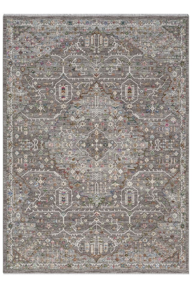 Seyran Halı Monde Multi 803 Etnik Desen Dokuma Taban Polyester Klasik Şık Halı