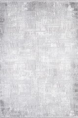 Artemis Halı Runner 5007B Gri Kemik Akrilik Saçaklı Modern Oturma Odası ve Salon Halısı