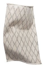 Etnik 1005 Hav Toz Vermez Yumuşak Dokulu Etnik Örgü Desenlere Sahip Modern Gri Kahverengi İskandinav Halı