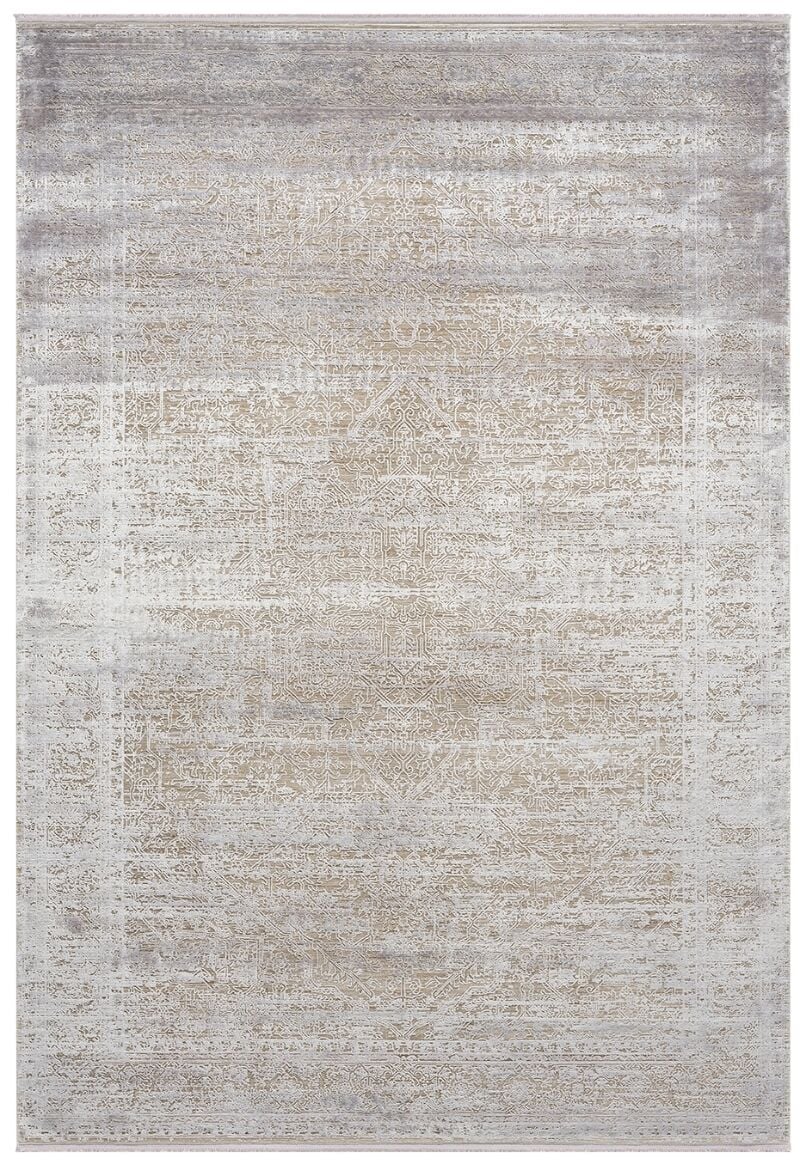 Elexus Halı Diamond 3848 Akrilik Viskon Pamuk Taban Eskitme Desenli Şık Halı