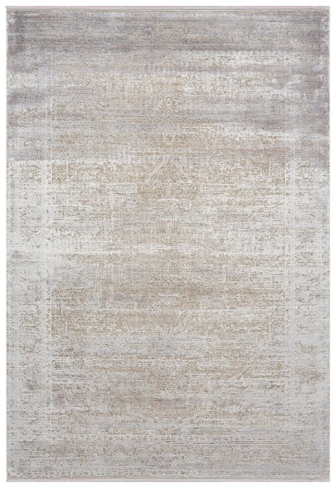 Elexus Halı Diamond 3848 Akrilik Viskon Pamuk Taban Eskitme Desenli Şık Halı