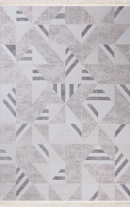 Nexus Halı Egzotik 5112A Antrasit Triko Akrilik Modern Şık Yumuşak Dokulu Oturma Odası Halısı