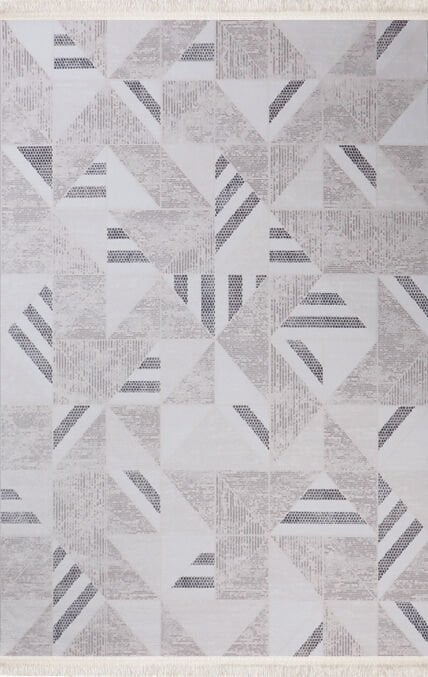 Nexus Halı Egzotik 5112A Antrasit Triko Akrilik Modern Şık Yumuşak Dokulu Oturma Odası Halısı