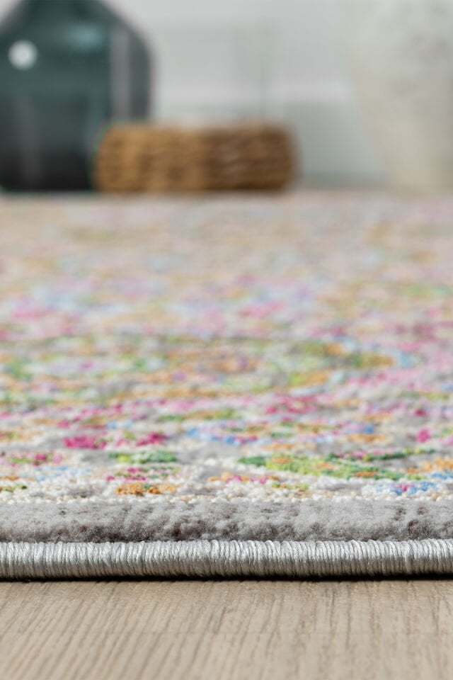 Seyran Halı Monde Multi 802 Etnik Desen Dokuma Taban Polyester Klasik Şık Halı