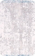 Nexus Halı Nalia 4005 Mavi Akrilik Saçaklı Çerçeveli Klasik Halı