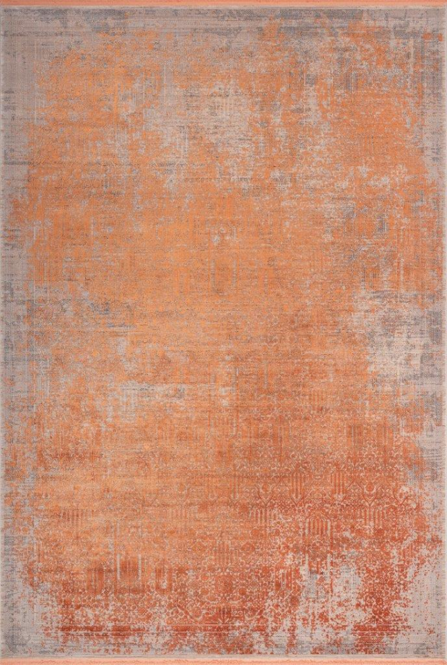 Elexus Halı Diamond 3849 Akrilik Viskon Pamuk Taban Eskitme Desenli Şık Halı