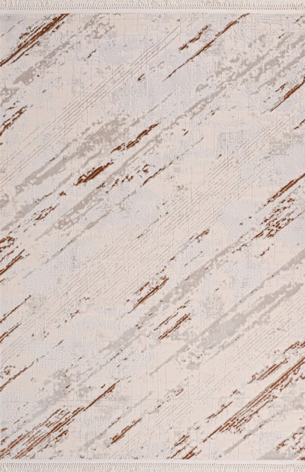 Luxess Halı Olivya 1084 Taba Akrilik Yüksek Kaliteli Modern Şık Halı