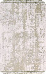 Nexus Halı Nalia 4005 Yeşil Akrilik Saçaklı Çerçeveli Klasik Halı