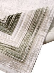 Nexus Halı Nalia 4005 Yeşil Akrilik Saçaklı Çerçeveli Klasik Halı