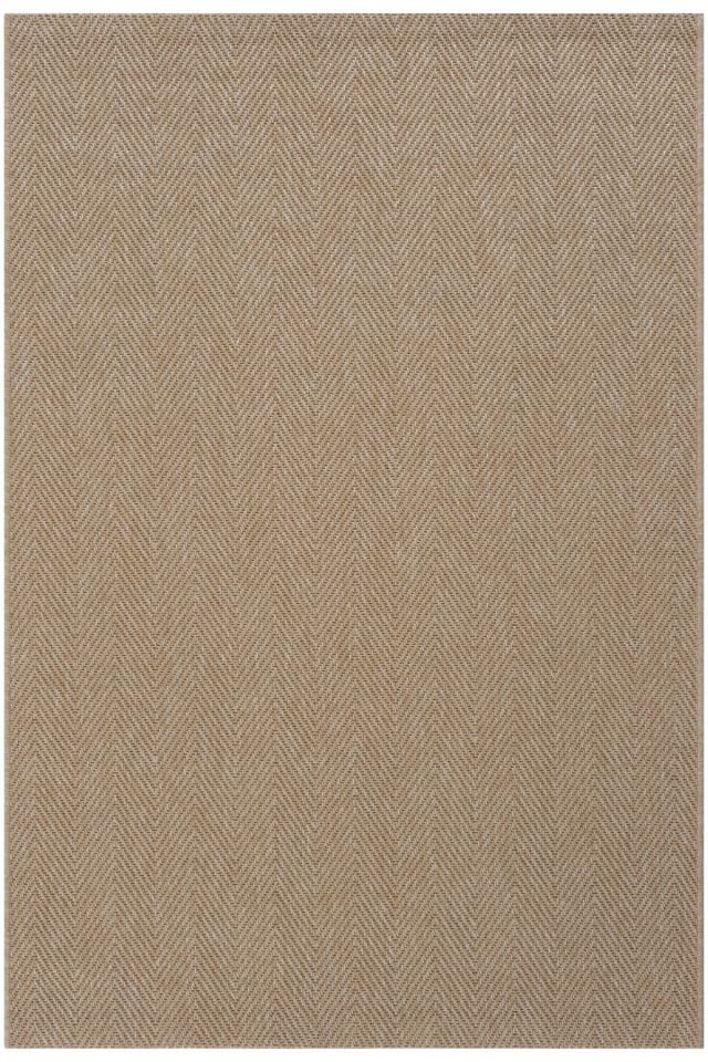 eHalıcım Bombay EH665B Bej Kolay Temizlenen Hav Toz Vermez Hasır Dokulu Balık Sırtı Sisal Halı