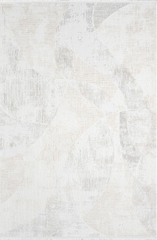 Atlas Halı Hermes HU07A  Bej Krem Yumuşak Dokulu Akrilik Makine Dokuması Halı