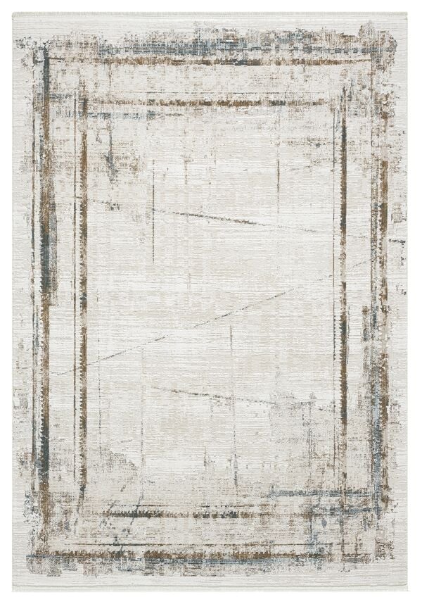 Sanat Halı Mısra 4090 Bej Yüksek Kaliteli Akrilik Modern Şık Halı