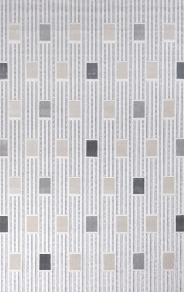 Nexus Halı Verona 1881 Gri Polyester Yüksek Kaliteli Modern Şık Halı