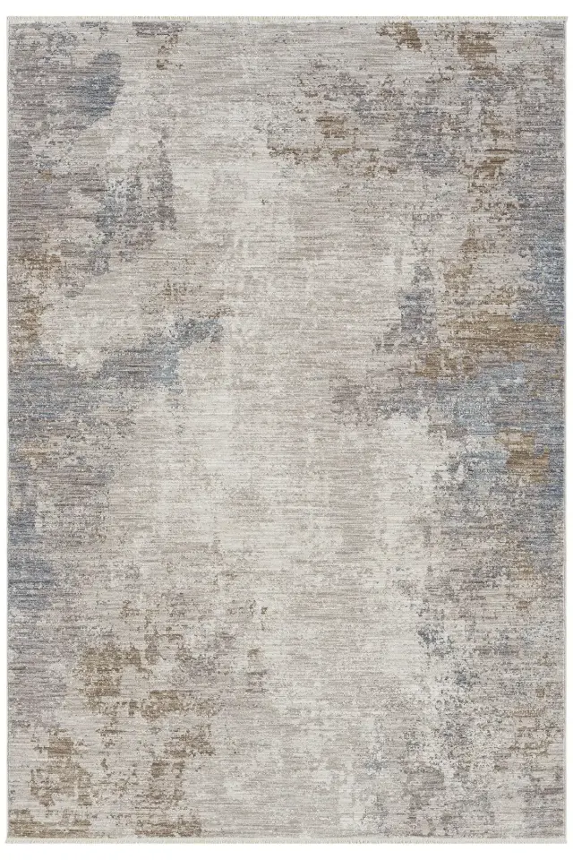 Seyran Halı Peru 10206 Mavi Polyester Modern Yumuşak Doku Yüksek Kaliteli Halı