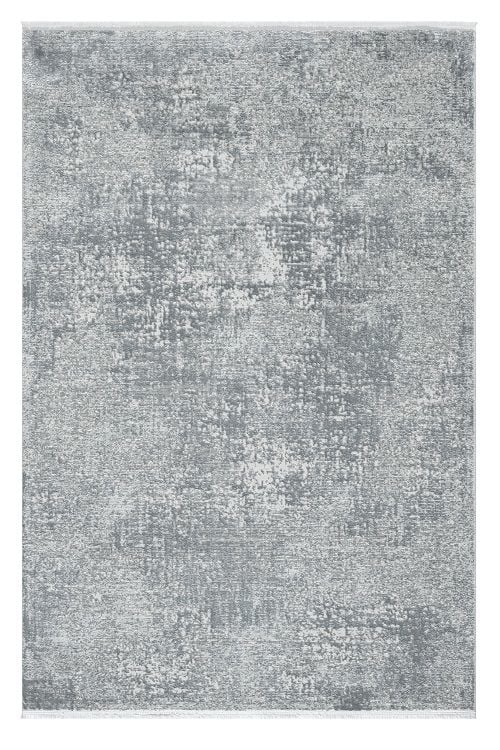 Seyran Halı Evita 6001 Gri Akrilik Yumuşak Doku Yüksek Kalite Modern Şık Halı