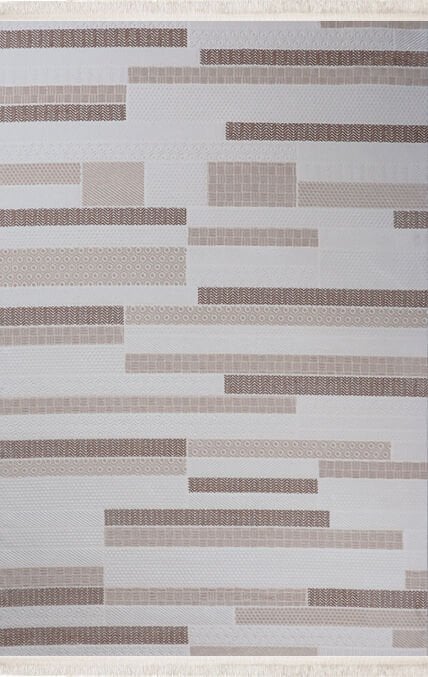 Nexus Halı Karat 8306A Vizon Modern Yumuşak Dokulu Şık Oturma Odası Halısı