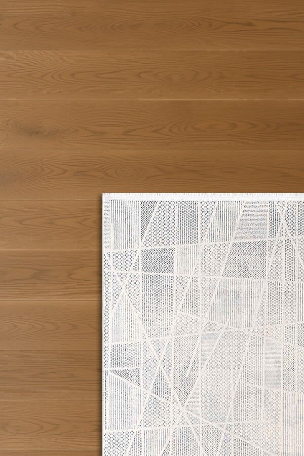 Atlas Halı Joli GJ05A Gri Hav Toz Vermeyen Yumuşak Dokulu Etnik Desenlere Sahip Modern Halı