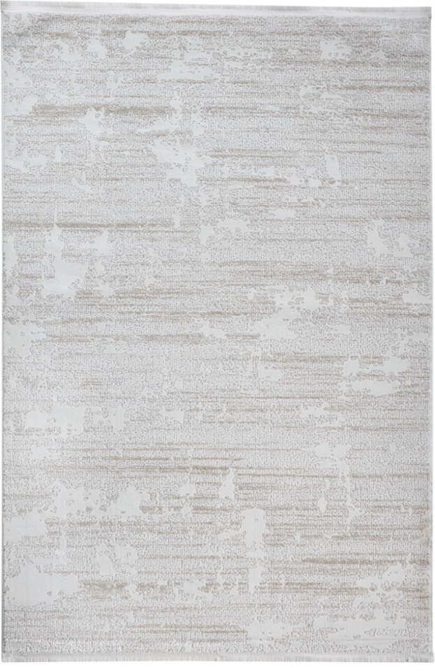 Louis Casa Emerald 0569A Bej Krem Modern Saçaklı Yumuşak Dokulu Halı