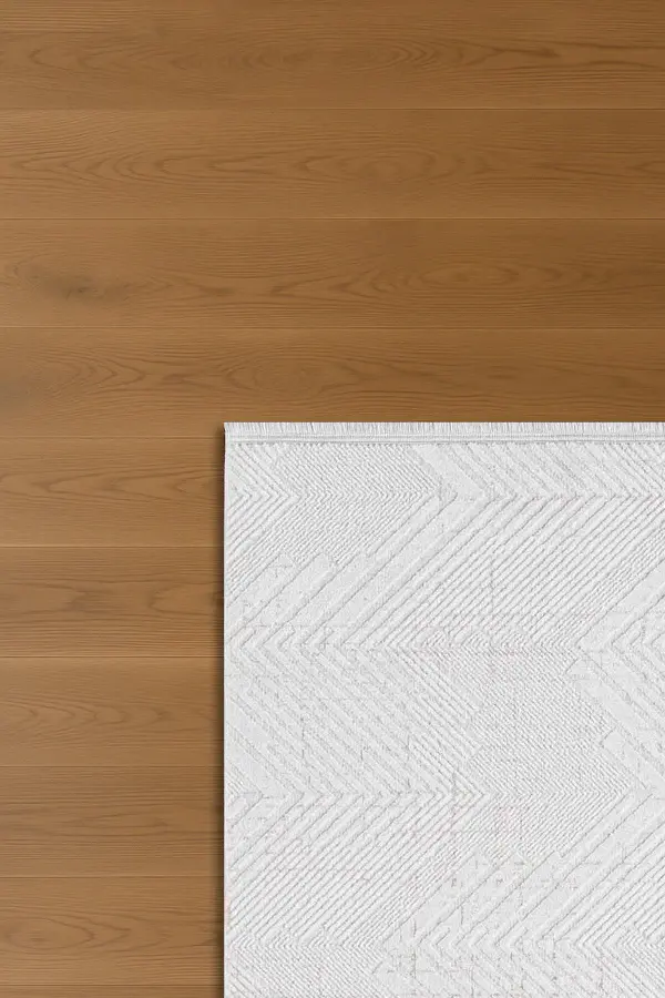 Atlas Halı Seren NF04A Krem Yumuşak Dokulu Akrilik Ile Üretilen Üst Kalite Makine Dokuması Halı