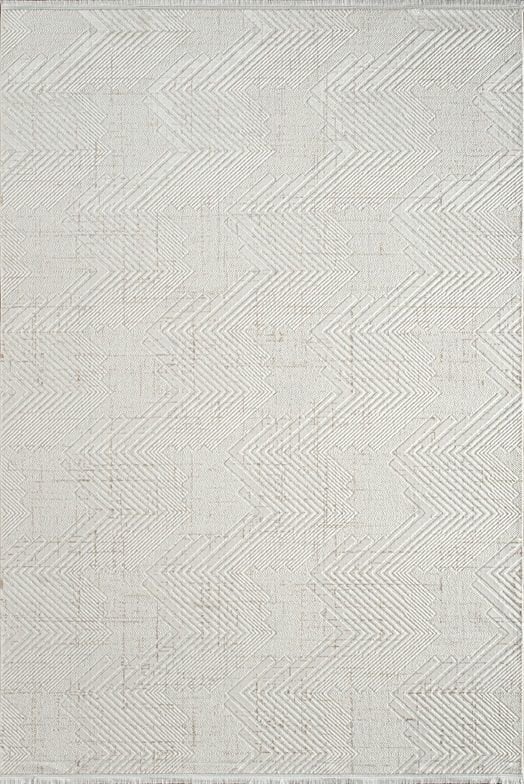 Atlas Halı Seren NF04A Krem Yumuşak Dokulu Akrilik Ile Üretilen Üst Kalite Makine Dokuması Halı