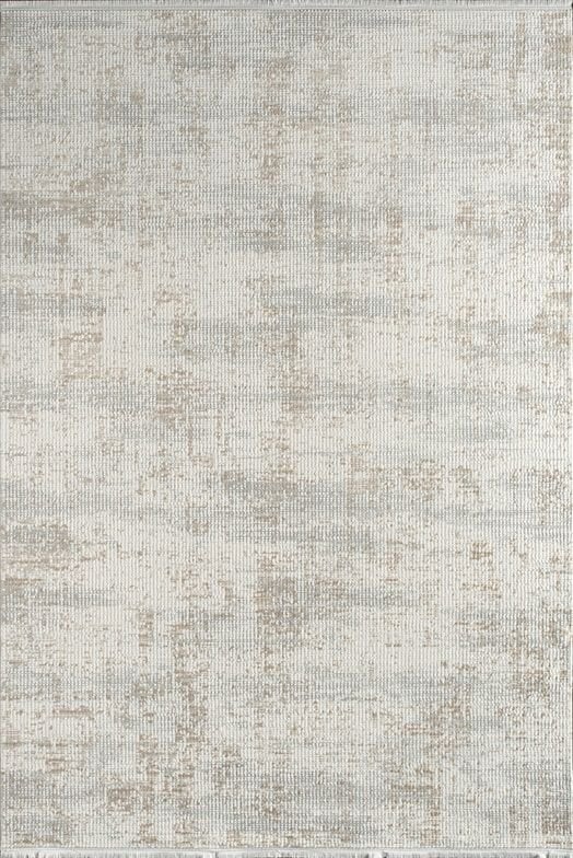 Atlas Halı Seren NF06A Krem Bej Yumuşak Dokulu Akrilik Ile Üretilen Üst Kalite Makine Dokuması Halı