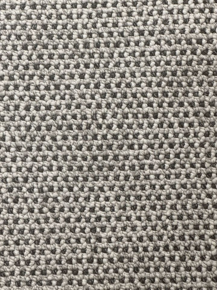 Sanat Halı Lora Plus Serisi 3743 Siyah Yumuşak Dokulu İskandinav Hav Toz Vermeyen Halı