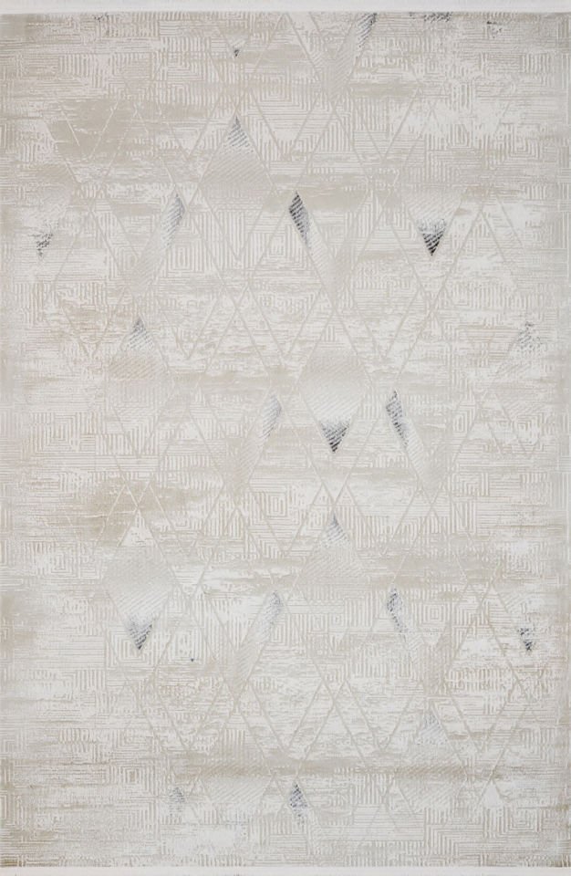 Luxess Halı Moda 1096 Gri Akrilik Modern Şık Yüksek Kaliteli Halı