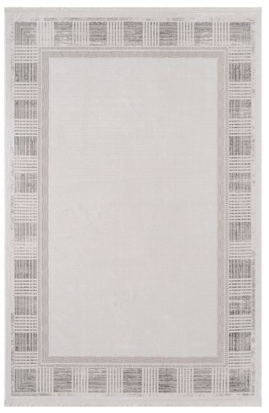 Luxess Halı Aura 416 Gri Polyester Modern Şık Yumuşak Dokulu Halı