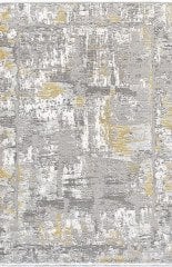 Atlas Halı Motto TT04A Gri Sarı Klasik Dokuma Taban Halı