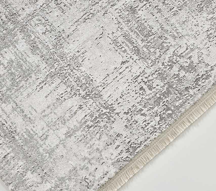 Gümüşsuyu Halı Black & Brown 15457 Su Yeşili Doğal İplik Çerçeveli  Dokuma Taban Halı