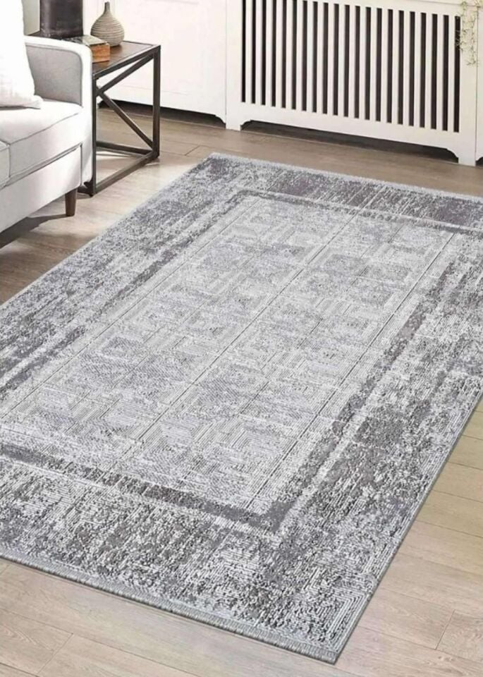 Royal Halı Nova NQ01C Gri Hav Toz Vermez Yumuşak Dokulu Yüksek Kaliteli Makine Dokuması Halı