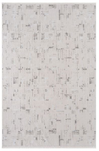 Luxess Halı Aura 417 Gri Polyester Modern Şık Yumuşak Dokulu Halı