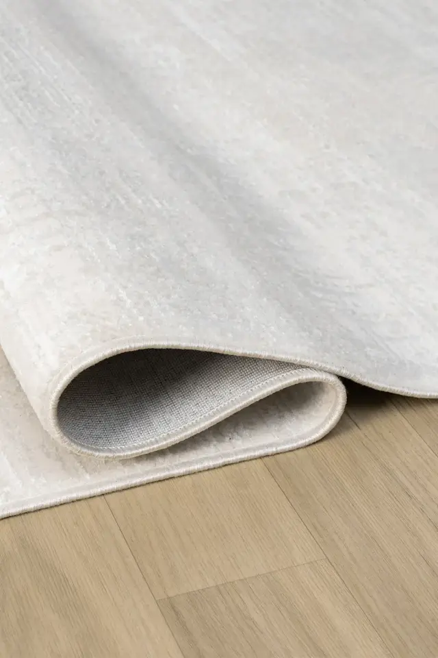 Seyran Halı Sahra 15503 Kemik Akrilik Pamuk Taban Modern Şık Halı